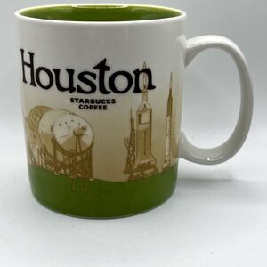 Starbucks Green and White Coffee Mug Kitchen Accessory